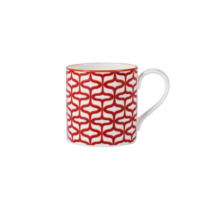 Raspberry fine bone china mug